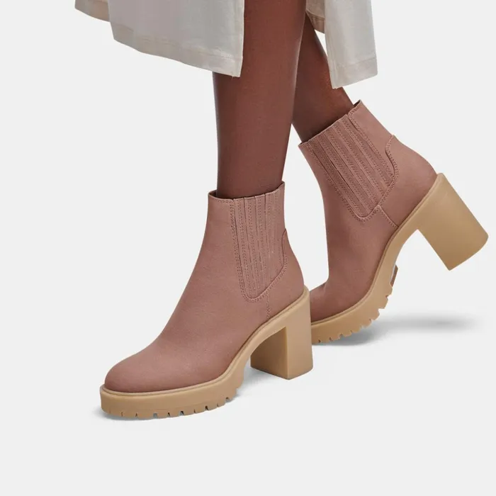 Caster Booties Cafe Canvas Women Dolce Vita Boots and Booties