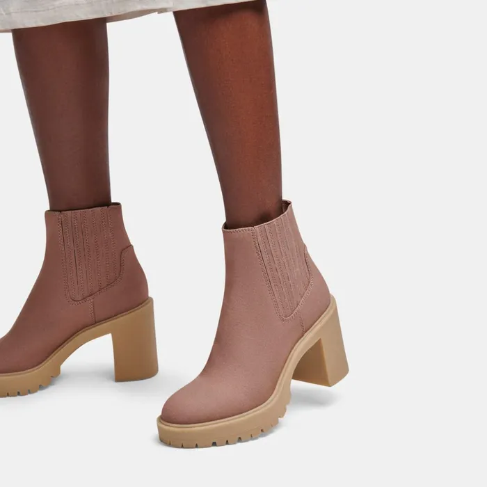 Caster Booties Cafe Canvas Women Dolce Vita Boots and Booties