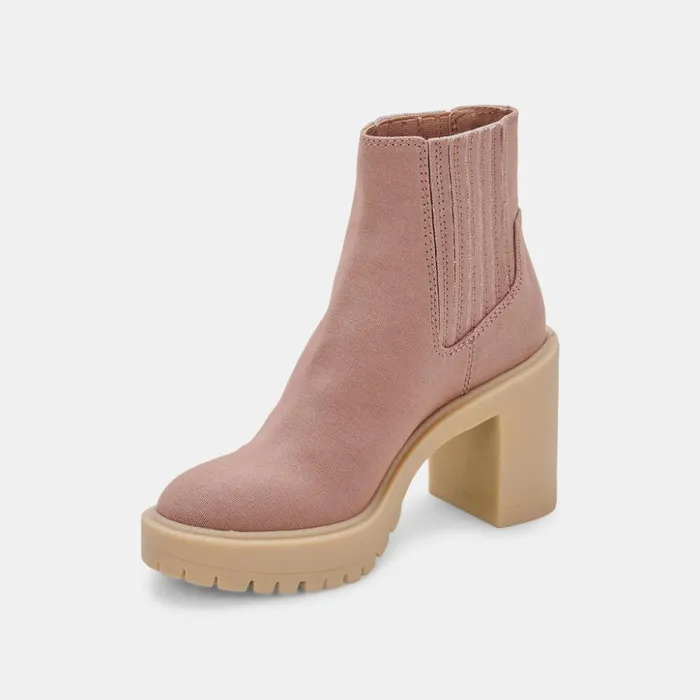 Caster Booties Cafe Canvas Women Dolce Vita Boots and Booties