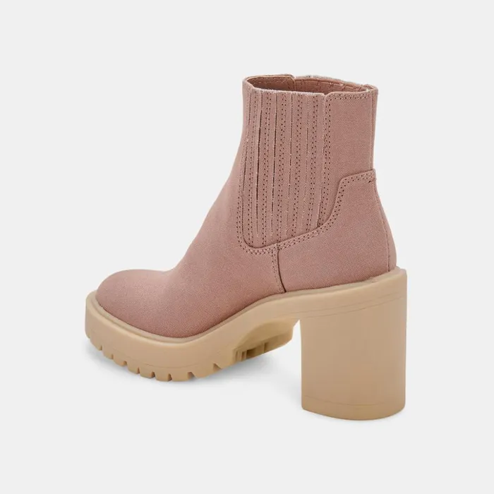 Caster Booties Cafe Canvas Women Dolce Vita Boots and Booties