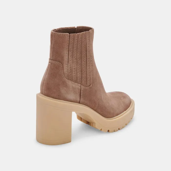 Caster H2O Booties Suede Mushroom Women Dolce Vita Boots and Booties