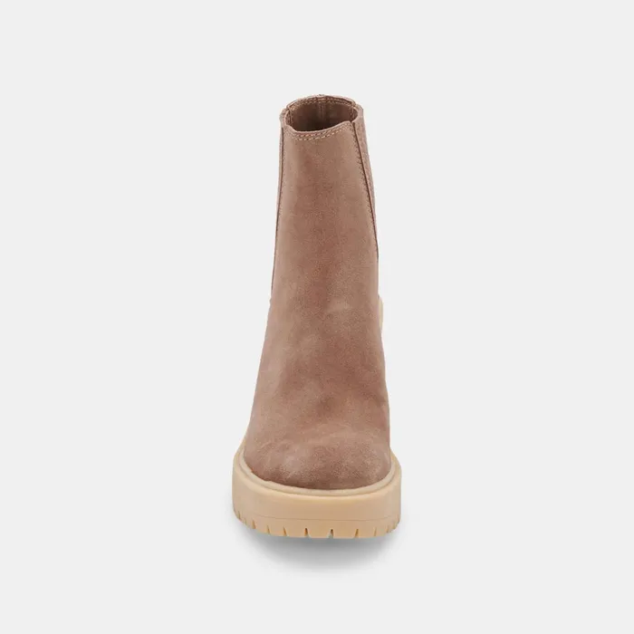 Caster H2O Booties Suede Mushroom Women Dolce Vita Boots and Booties