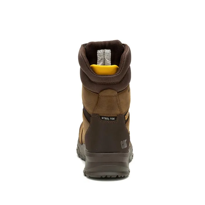 Cat Footwear Boots Men039s Accomplice X 8034 Waterproof Steel Toe Work Boot Real Brown 8211 Men