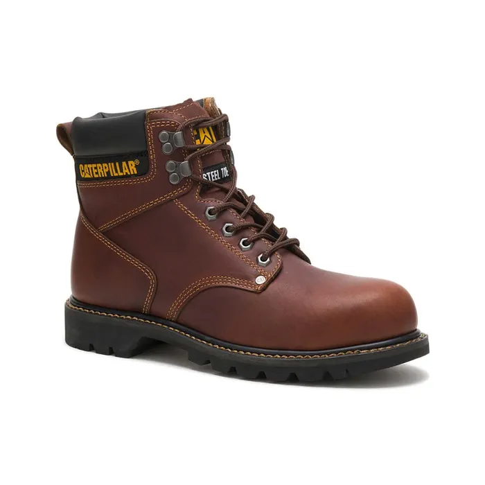 Cat Footwear Boots Men039s Second Shift Steel Toe Work Boot Tan 8211 Men