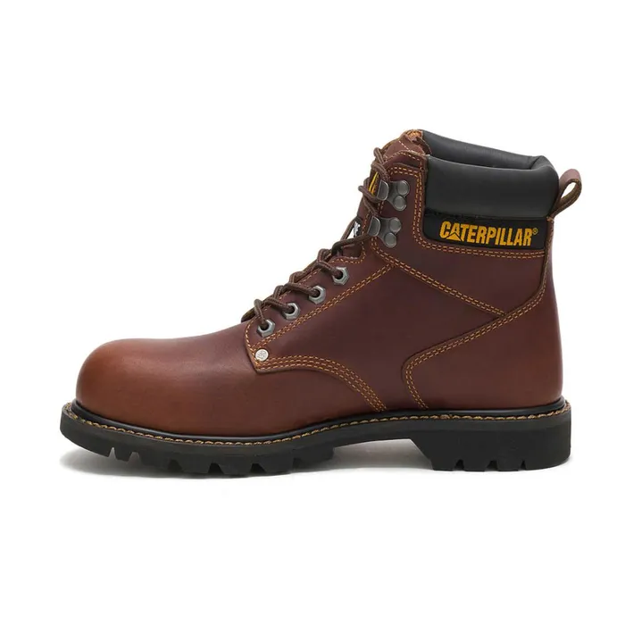 Cat Footwear Boots Men039s Second Shift Steel Toe Work Boot Tan 8211 Men