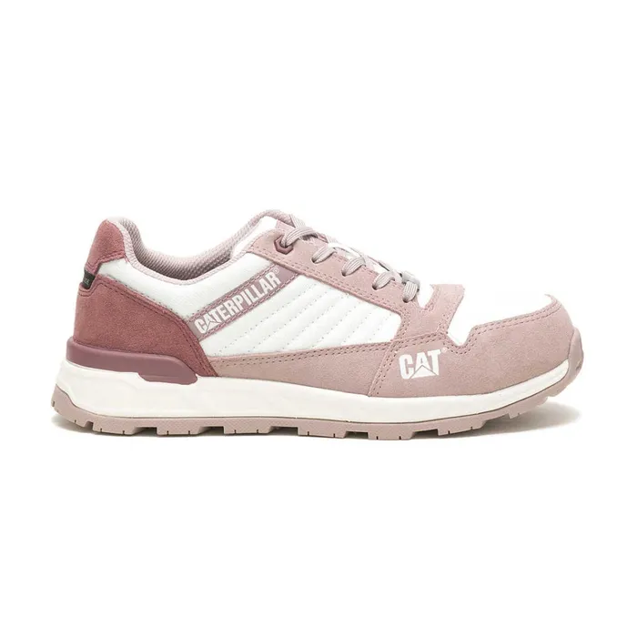Cat Footwear Lightweight Women039s Venward Composite Toe Work Shoe Barkrose Taupe 8211 Women