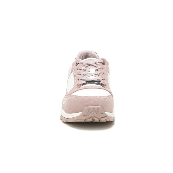 Cat Footwear Lightweight Women039s Venward Composite Toe Work Shoe Barkrose Taupe 8211 Women