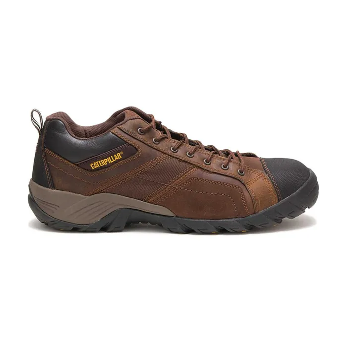 Cat Footwear Shoes Men039s Argon Composite Toe Work Shoe Dark Brown 8211 Men