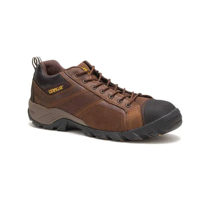 Cat Footwear Shoes Men039s Argon Composite Toe Work Shoe Dark Brown 8211 Men