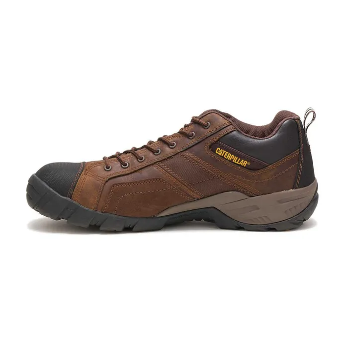 Cat Footwear Shoes Men039s Argon Composite Toe Work Shoe Dark Brown 8211 Men