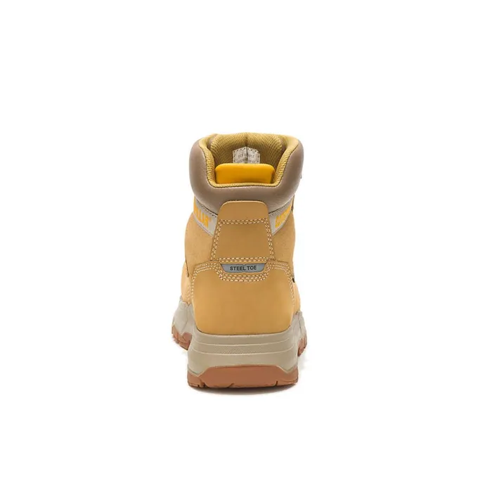 Cat Footwear Steel Toe Men039s Diagnostic 20 Waterproof Steel Toe Work Boot Honey Reset 8211 Men