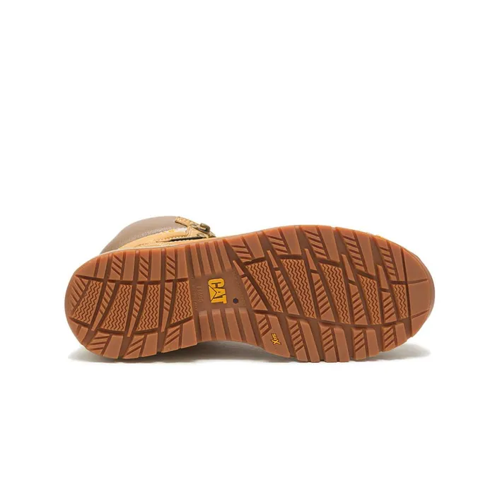 Cat Footwear Steel Toe Men039s Diagnostic 20 Waterproof Steel Toe Work Boot Honey Reset 8211 Men