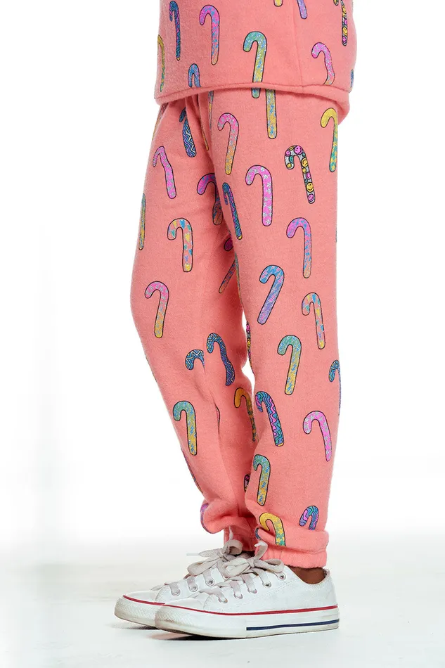Chaser Brand Bottoms Girls Neon Candy Cane Pants Chaser Brand Bottoms Girls Neon Candy Cane Pants