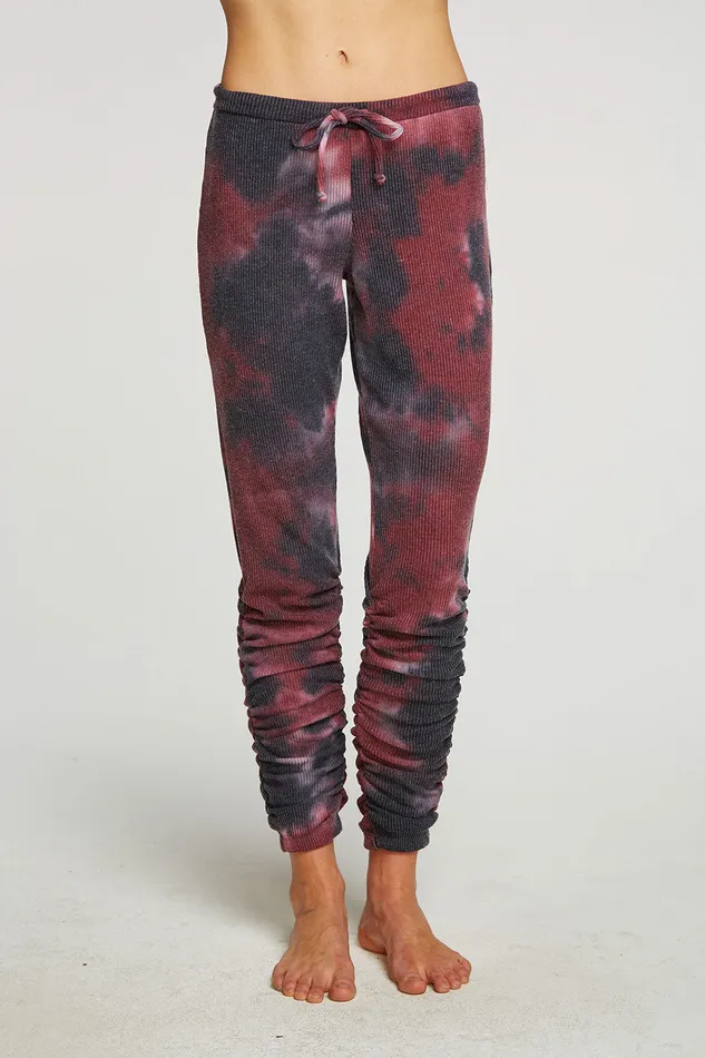 Chaser Brand Bottoms Womens Rpet Love Rib Shirred Jogger