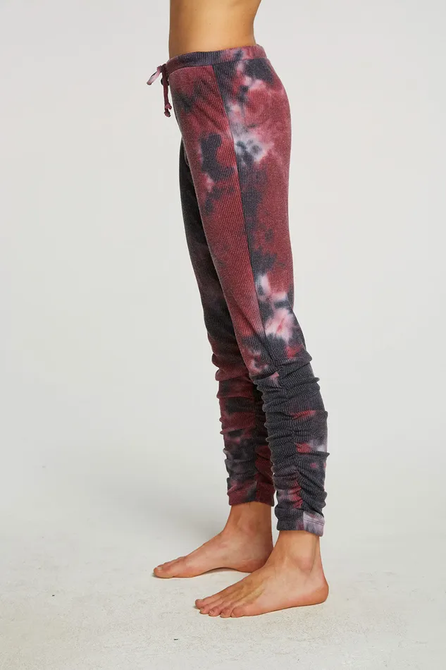 Chaser Brand Bottoms Womens Rpet Love Rib Shirred Jogger