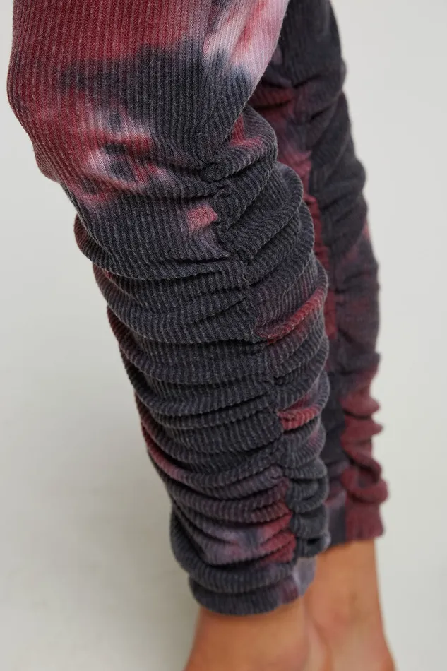Chaser Brand Bottoms Womens Rpet Love Rib Shirred Jogger