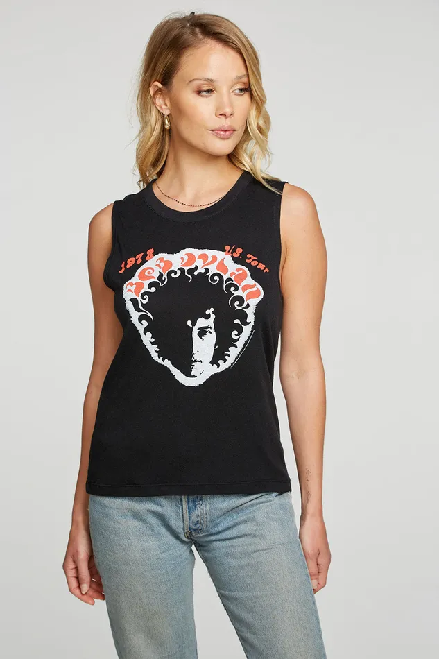 Chaser Brand Tops Womens Bob Dylan 1978 US Tour
