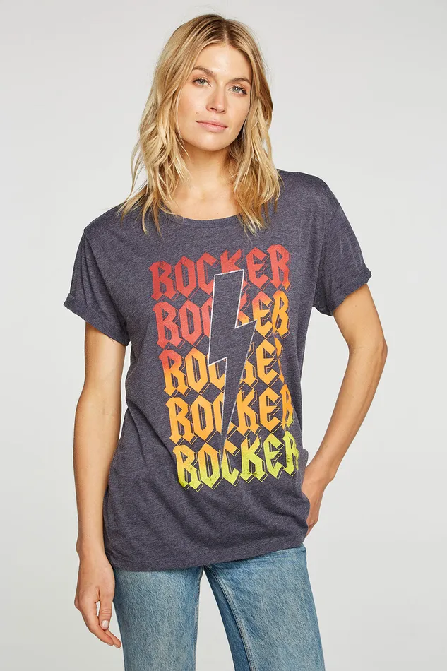 Chaser Brand Tops Womens Rocker Bolt