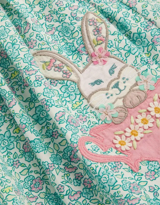 Children Baby Bunny Teacup Dress Blue Monsoon Dresses