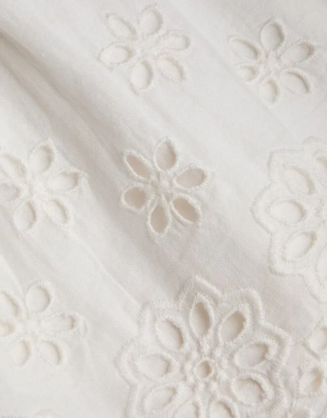 Children Broderie Blouse Ivory Monsoon Tops and TShirts