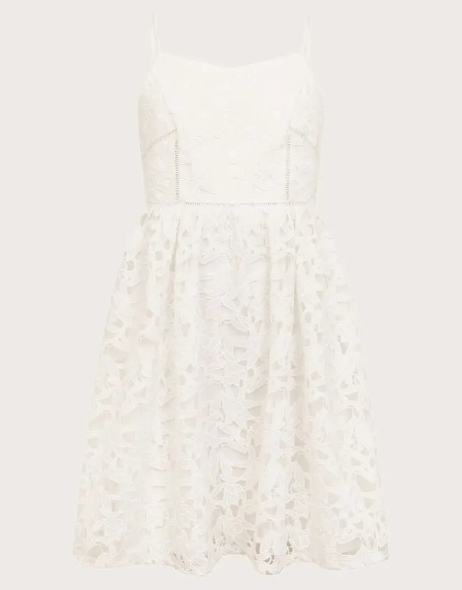 Children Corded Lace Prom Dress Ivory Monsoon Dresses
