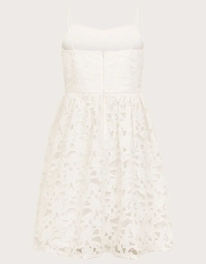 Children Corded Lace Prom Dress Ivory Monsoon Dresses