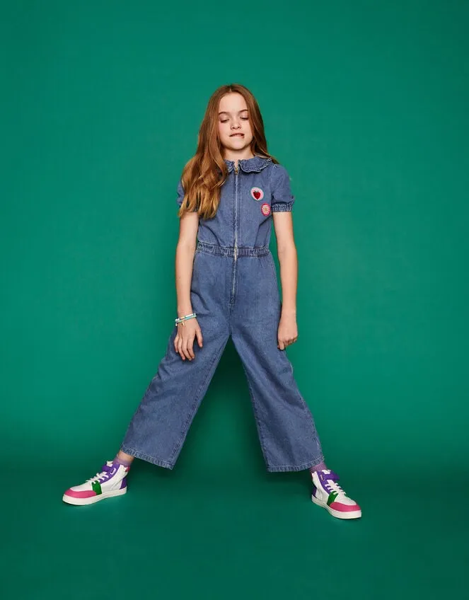 Children Denim Jumpsuit Blue Monsoon Casualwear Collection