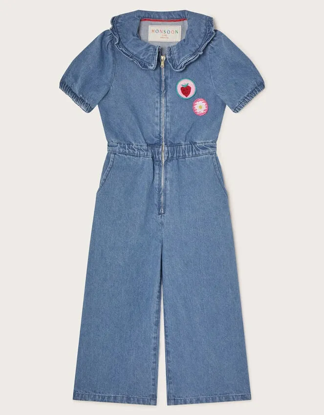 Children Denim Jumpsuit Blue Monsoon Casualwear Collection
