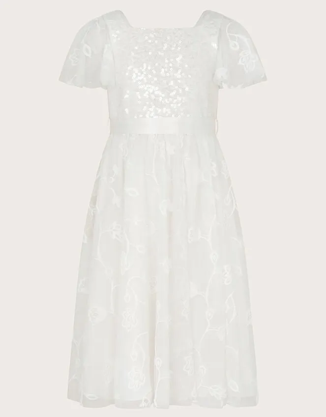 Children Embellished Truth Dress Ivory Monsoon Dresses
