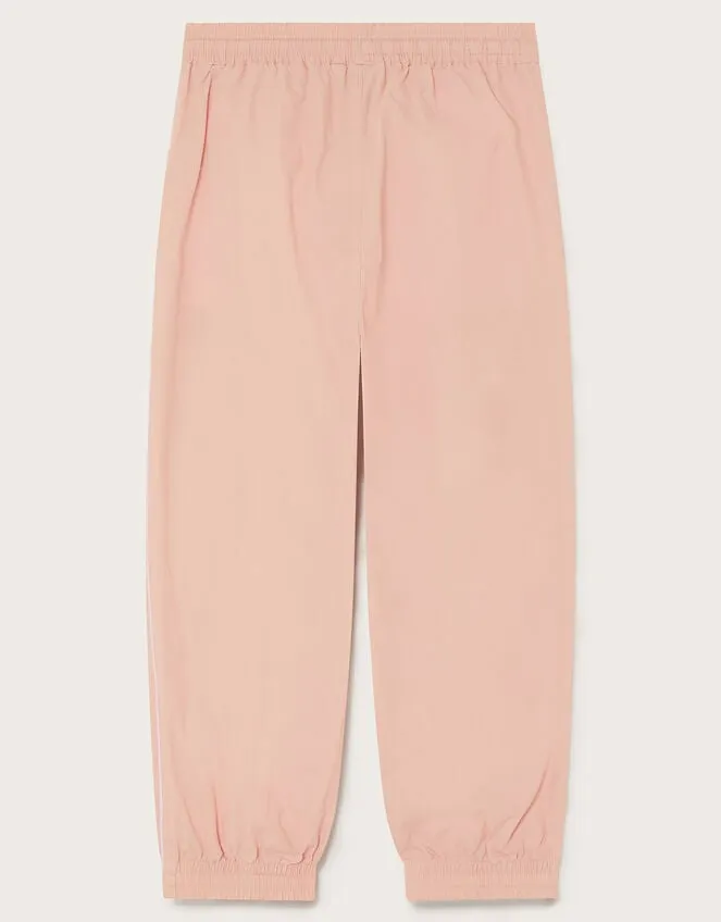 Children Embroidered Cargo Trousers Pink Monsoon Trousers and Shorts