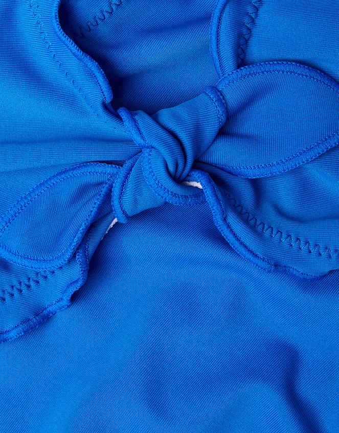 Children Frill Bikini Set Blue Monsoon Beachwear and Swimwear