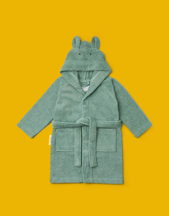 Children Liewood Lily Rabbit Bathrobe Green Monsoon Boys039 Accessories