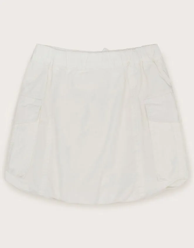 Children Parachute Cargo Skirt White Monsoon Casualwear Collection