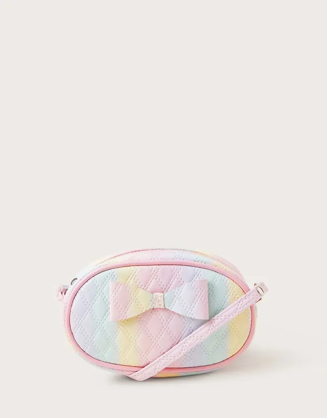 Children Rainbow Quilted Bag Monsoon Girls039 Bags and Purses