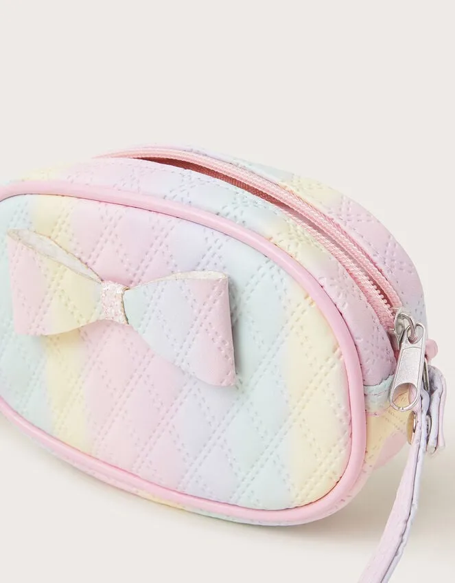 Children Rainbow Quilted Bag Monsoon Girls039 Bags and Purses
