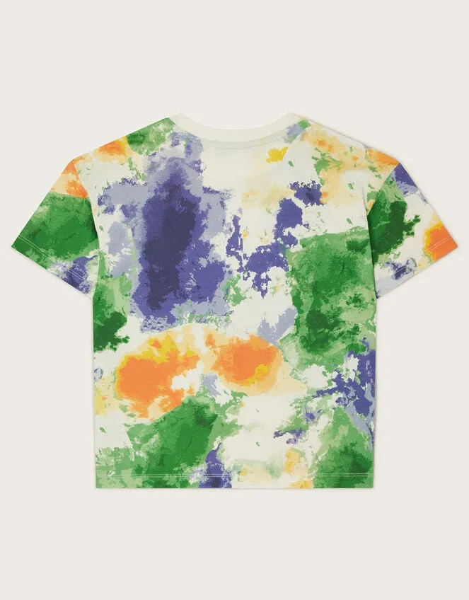Children Tie Dye Skater TShirt Multi Monsoon Casualwear Collection