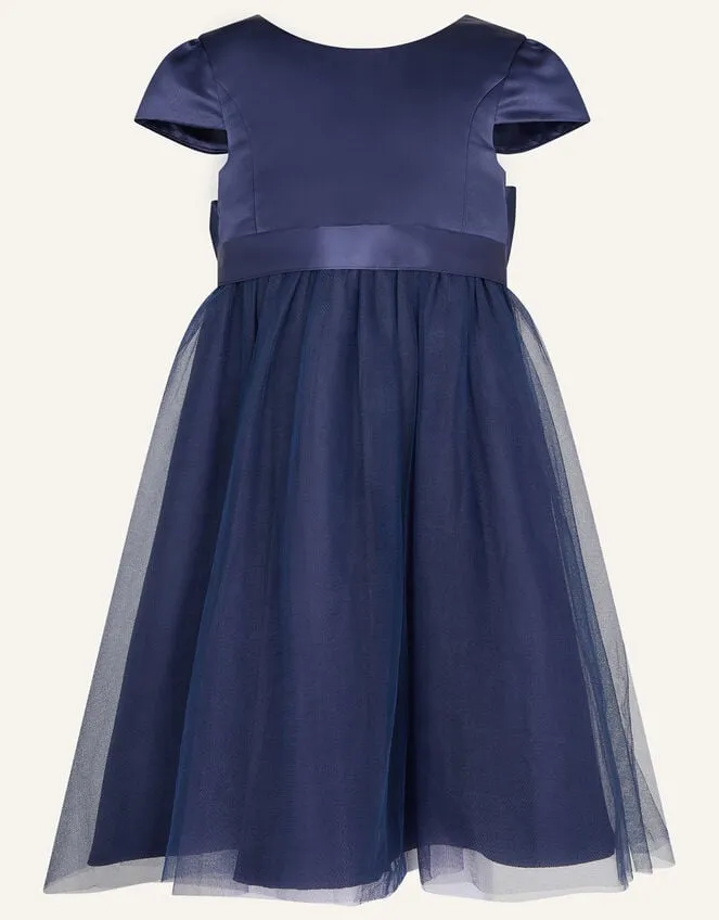 Children Tulle Bridesmaid Dress Blue Monsoon Dresses