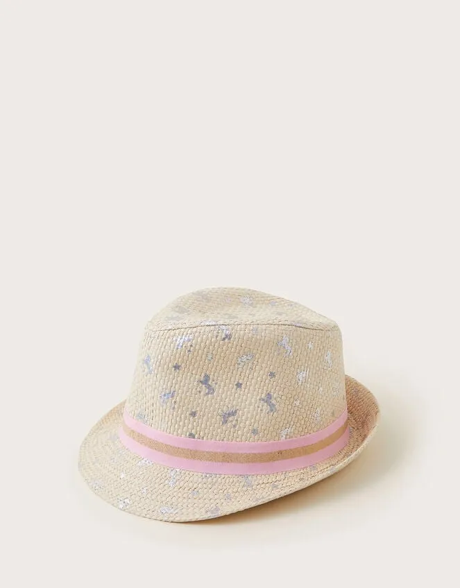 Children Unicorn Trilby Hat Multi Monsoon Hats and Sunglasses