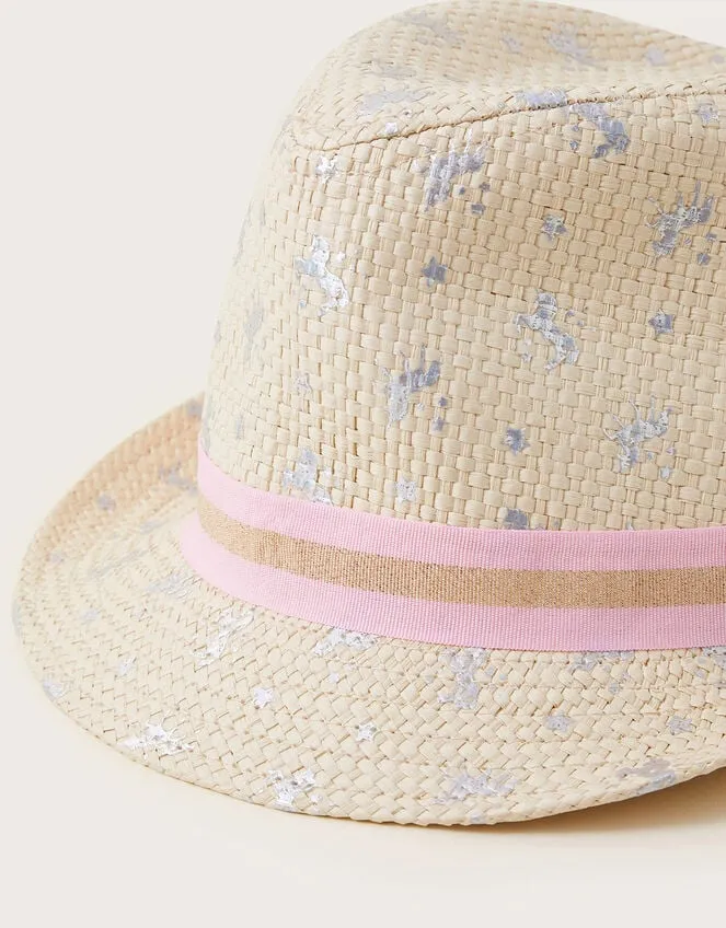 Children Unicorn Trilby Hat Multi Monsoon Hats and Sunglasses