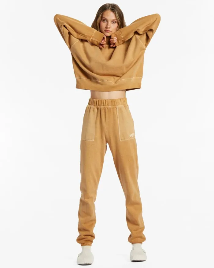 Chill Weekend SweatPants Cosmic Khaki Women Billabong Essentials