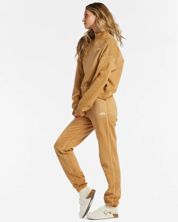 Chill Weekend SweatPants Cosmic Khaki Women Billabong Essentials