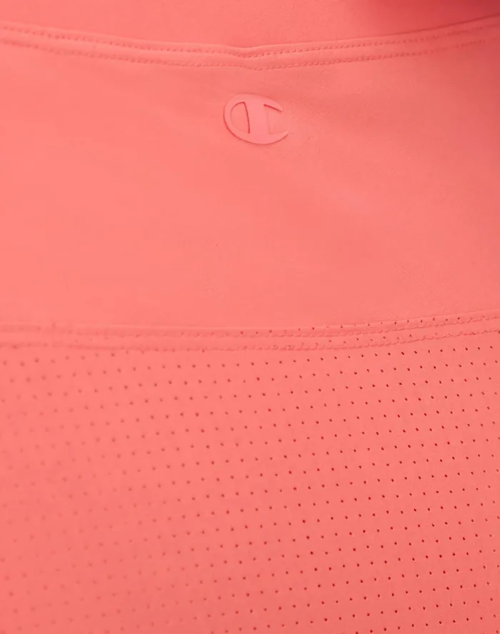 City Sport Flounce Skort C Logo 3034 High Tide Coral Women Champion Shorts