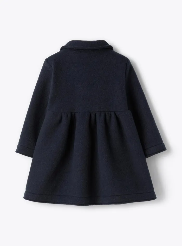 Coats And Jackets Baby 036Girl 216 Il Gufo Long Couture Fleece Coat