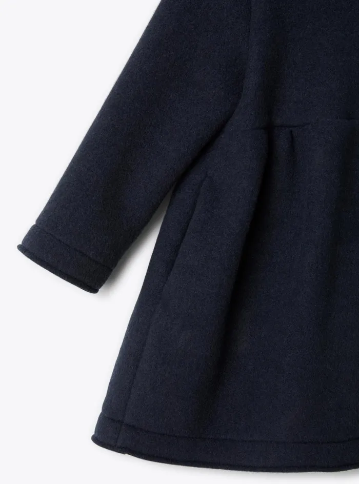 Coats And Jackets Baby 036Girl 216 Il Gufo Long Couture Fleece Coat