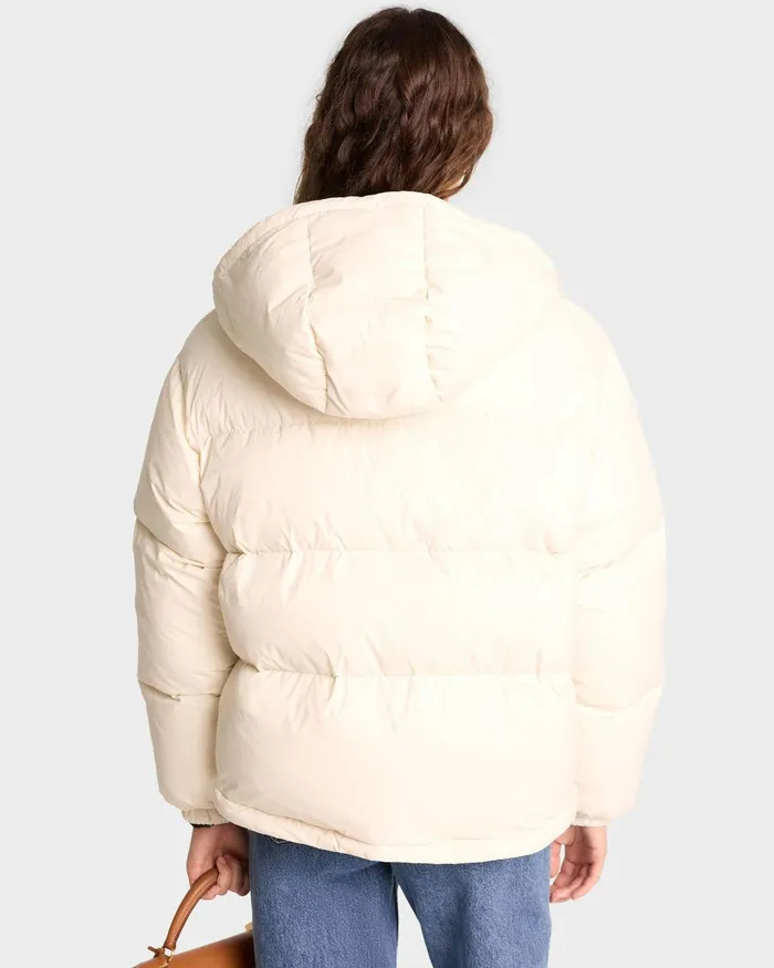Coats Women Sporty and Rich Running Woman Puffer Jacket 8211 Off White