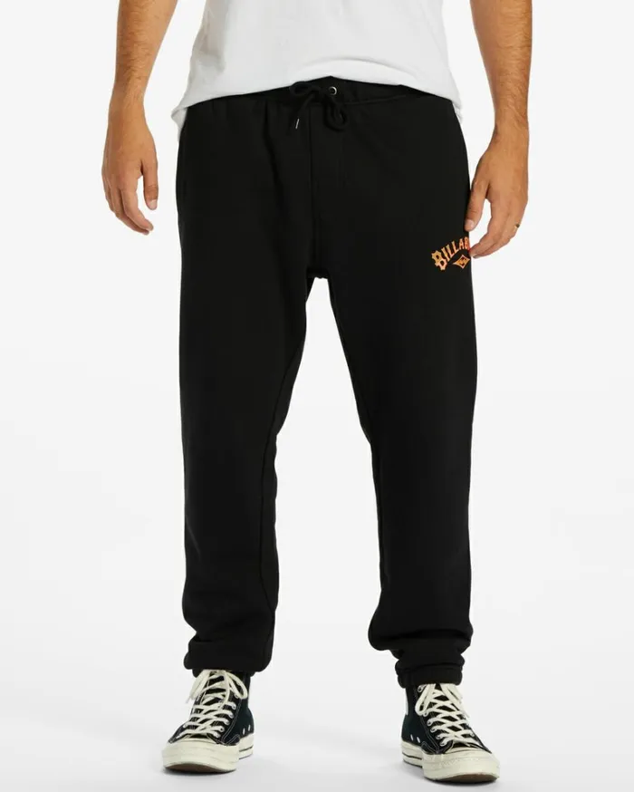 Core Arch Joggers Black Men Billabong Jeans and Pants