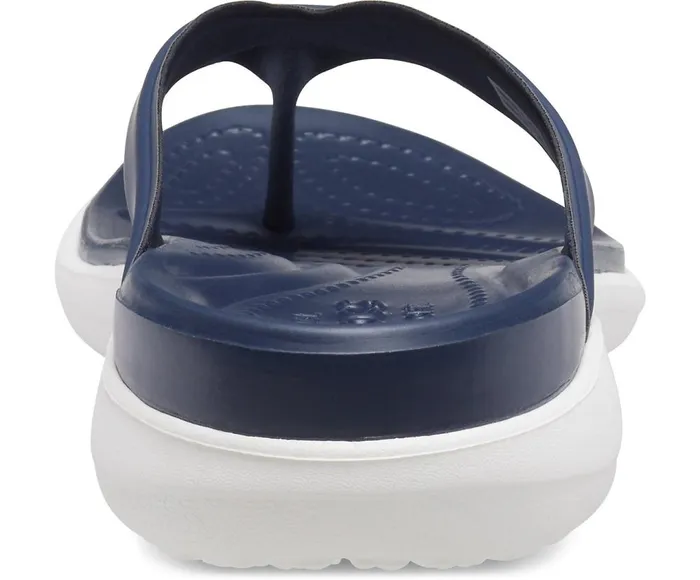 Crocs Capri V Sporty Flip Navy Womens Sandals
