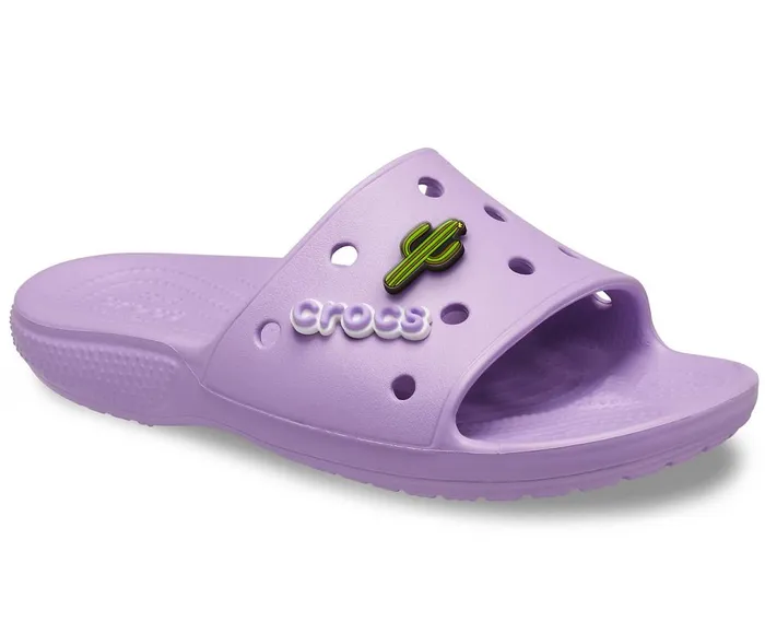 Crocs Classic Crocs Slide Orchid WomensMens Sandals