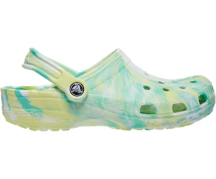 Crocs Classic Marbled Clog Pistachio Multi WomensMens Clogs