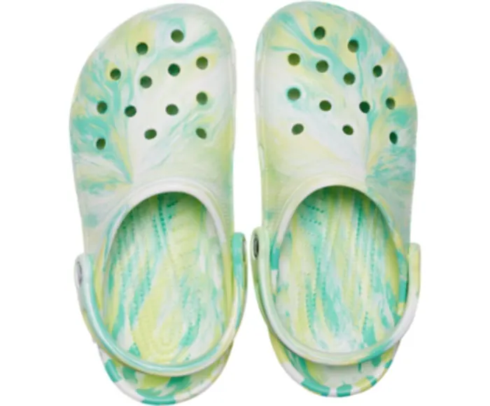 Crocs Classic Marbled Clog Pistachio Multi WomensMens Clogs
